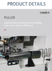 Machine à coudre interlock Golden Choice GC562-02BB/<span class=keywords><strong>TK</strong></span>/DD avec coupe-bande pneumatique, machine à coudre interlock à bande plate - Product Image 5