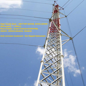 Tour de communication à câbles <span class=keywords><strong>guy</strong></span>és à montage rapide de 38 m pour les interventions d'urgence en cas de catastrophe - Product Image 3