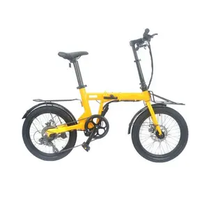 CE belgeli şehir bisiklet 36V 7.8AH 20 inç moda alaşım katlanır elektrikli bisiklet