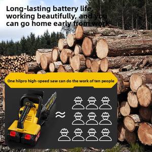 Motosierra Inalámbrica de 16 Pulgadas, 20V, 2000W, con Batería de Iones de Litio, Sin Escobillas, de Grado Industrial, para Bricolaje, OEM - Product Image 3