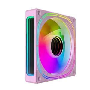 Kipas PC RGB 120mm, casing 4pin komputer kipas pendingin gaming komputer untuk desktop