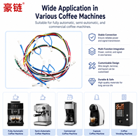 Arnés de cableado personalizado para máquina de café, conjunto de cable de control de energía interno para módulo de sensor de calentamiento