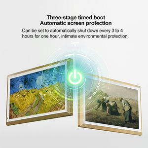 <span class=keywords><strong>Portaretratos</strong></span> Digitales hecho a medida Lcd marco de fotos Digital de madera póster caballete pantalla publicidad marco de fotos de acrílico personalizado - Product Image 6