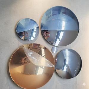 Custom Size and Color <b>Acrylic</b> Convex <b>Mirror</b> Sheets | Unbreakable Round Traffic Security and Decorative PMMA Wall <b>Mirrors</b> - Product Image 2