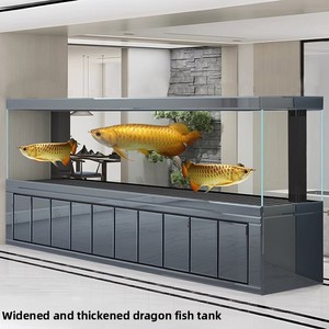 Nouveau modèle 2026 – Aquarium rectangulaire en verre ultra-clair pour salon, usage domestique, moyen-grand, sur pied avec filtration par le fond - Product Image 3