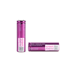 Venta caliente Stock a granel Célula de litio cilíndrica Efest 18650 14500 <span class=keywords><strong>1200mAh</strong></span> 6A 3,6 V Batería recargable de iones de litio para electrodomésticos