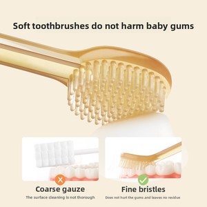 <span class=keywords><strong>Brosse</strong></span> <span class=keywords><strong>à</strong></span> <span class=keywords><strong>dents</strong></span> pour <span class=keywords><strong>bébé</strong></span>, <span class=keywords><strong>brosse</strong></span> <span class=keywords><strong>à</strong></span> doigt en silicone pour bébés de 0 <span class=keywords><strong>à</strong></span> <span class=keywords><strong>2</strong></span> <span class=keywords><strong>ans</strong></span>, <span class=keywords><strong>brosse</strong></span> de nettoyage buccal pour la langue et la plaque dentaire - Product Image 2