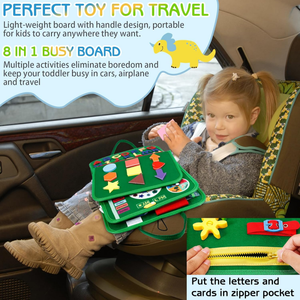 Feutre occupé panneau sensoriel <span class=keywords><strong>livre</strong></span> silencieux <span class=keywords><strong>activités</strong></span> d'apprentissage éducatives jouets de voyage pour la motricité fine - Product Image 4