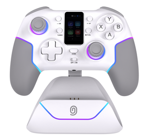 <span class=keywords><strong>Manette</strong></span> de jeu <span class=keywords><strong>sans</strong></span> <span class=keywords><strong>fil</strong></span> 3 modes avec station de charge compatible avec <span class=keywords><strong>Switch</strong></span>/iOS/Android/PC - Product Image 2
