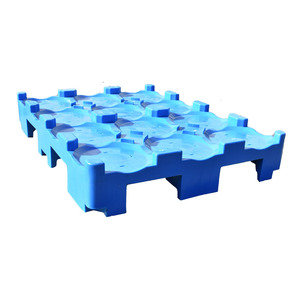 Paleta de plástico de tamaño común para botellas dispensadoras de agua, inyección de una sola vez - Product Image 3