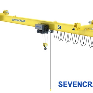 Grúa Puente Monoviga Sin Mantenimiento de 5 Toneladas de Capacidad con Polipasto de Cable de Bajo Perfil Europeo y Motores de Arranque Suave - Product Image 3