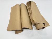 Impression offset de pâte de bois vierge en papier kraft brun anti-courbure 70G compatible avec les sacs en papier et les sacs à provisions cadeau et artisanat