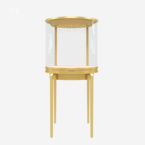 Exhibición <span class=keywords><strong>de</strong></span> joyería personalizada <span class=keywords><strong>de</strong></span> lujo a <span class=keywords><strong>la</strong></span> <span class=keywords><strong>moda</strong></span>, escaparate <span class=keywords><strong>de</strong></span> cristal con acabado pintado en <span class=keywords><strong>la</strong></span> parte posterior, collar <span class=keywords><strong>de</strong></span> diamantes finos, armario <span class=keywords><strong>de</strong></span> pared para tienda con - Product Image 3