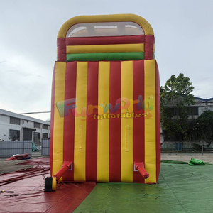 Château gonflable commercial de qualité supérieure pour fêtes en plein air, toboggan gonflable, grand toboggan sec gonflable pour enfants - Product Image 4