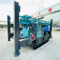 Machines de forage de roche pour puits d'eau, machine de forage de puits profond, plateforme de forage de puits d'eau 200m 400m 600m 1000m