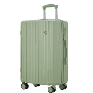 Juego de maletas de equipaje ABS caja de Carro resistente estudiante embarque universal 4 ruedas giratorias contraseña maleta de viaje