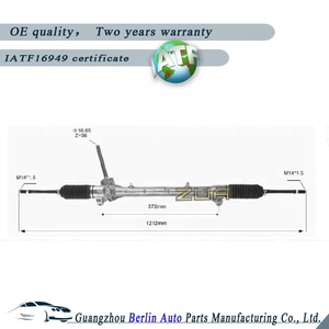 Cremallera de dirección asistida para KIA <span class=keywords><strong>RIO</strong></span> 56500-H8200 56500H8200 LHD - Product Image 5