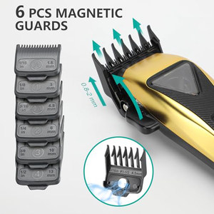 Recortadora de Cabello Profesional Recargable para Hombre, Motor Vectorial DLC Blade, 8000-10000 RPM - Product Image 3