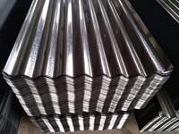 Tôle de Toiture Ondulée Galvanisée RENZE à Bas Prix, Revêtement Z30~Z40, Grade Q235, Norme ASTM, Dureté Maximale, Épaisseur 0.12-0.13mm