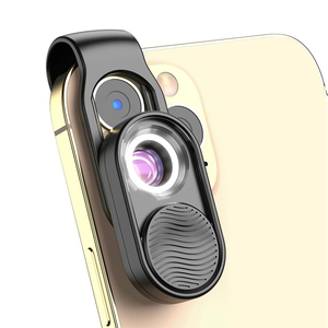 <span class=keywords><strong>Apexel</strong></span> Usine Professionnel Verre Optique <span class=keywords><strong>100X</strong></span> Grossissement Macro Téléphone Lentille avec Clip Universel pour HD Insecte Floral Bijoux - Product Image 1