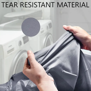 Tas cucian tali dengan tali tas cucian tugas berat untuk pakaian kotor keranjang cucian Hamper Liner - Product Image 3