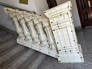 Moules en plastique ABS décoratifs pour balustres en béton, rampes, balustrades pour rampes d'escalier extérieures, balustres robustes - Product Image 2