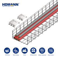 Hdmann CE Certifié SS304 Chemin de câbles passiféré pour la distribution de câbles électriques en immeubles hôteliers et tours de haute hauteur
