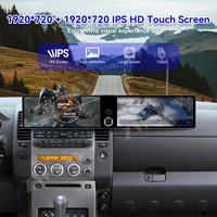 Autoradio multimédia 12,3+12,3 pouces, écran tactile Android pour Nissan Safari Y61 2004-2012, GPS, stéréo, Carplay