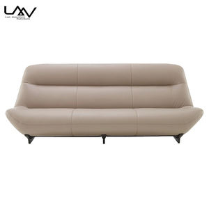 Style moderne hôtel 3 + 2 + 1 loisirs ensemble de canapés Villa salon cadre en bois en <span class=keywords><strong>cuir</strong></span> confortable canapé meubles - Product Image 1