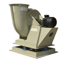 XICHENG Custom 32000 M3/H Ventilateur centrifuge FRP à volume d'air élevé 3000Pa Moteur de conversion de fréquence à lame en plastique 40dB + OEM de bruit