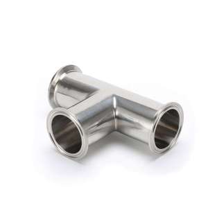 Thép không gỉ 304 <span class=keywords><strong>316L</strong></span> đánh bóng vệ sinh thép không gỉ SS304 3-Way tri-kẹp nhanh chóng cài đặt bằng <span class=keywords><strong>Tee</strong></span> - Product Image 6