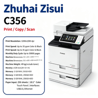 Copieur laser multifonction, imprimante, scanner, tout-en-un C256 356 357, photocopieur couleur A4 pour bureau commercial, documents