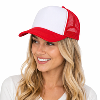 Lot de 5 casquettes de baseball snapback en mousse 100 % polyester à 5 panneaux, style sportif et formel, couleur personnalisée, toutes saisons
