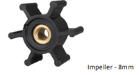 Macermao — pompe à eau comprimé 12V DC, série 01, décontractée, 12gpm, interrupteur électrique, marin, 6 pieds, 1.8 M, aspiration