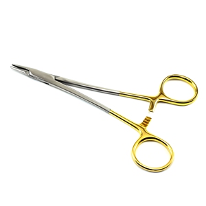 5.5 Inch TC Mayo Hegar <b>Needle</b> Holder High Quality Stainless Steel Surgical Suturing Tool Wholesale Supplier - Product Image 1