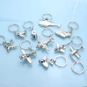Portachiavi Creativo Personalizzato con Modello 3D di Aereo, Ciondolo <span class=keywords><strong>Regalo</strong></span> <span class=keywords><strong>per</strong></span> Aviazione, Souvenir Promozionale Inciso - Product Image 2