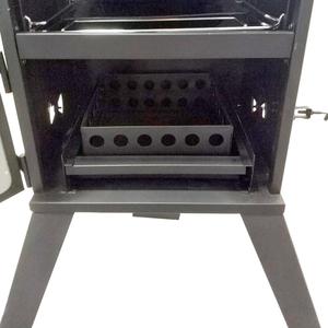 Barbecues Verticaux au Charbon de Bois Personnalisés, <span class=keywords><strong>Barbecue</strong></span> <span class=keywords><strong>Vertical</strong></span> Intérieur ou Extérieur, Fumoir <span class=keywords><strong>Vertical</strong></span> avec Grille de Cuisson Réglable - Product Image 6