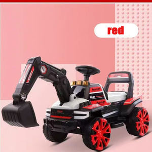 حفارة للأطفال المشي ركوب سيارة كهربائية 6 فولت مع سيارة لعبة <span class=keywords><strong>3</strong></span> في 1 تصنيع نمط - Product Image 2