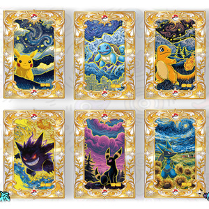 Vente en gros de cartes Pokémon populaires Mengka Vol.2, cartes de collection Eif Baby Origin, cartes à collectionner Gengar Eevee, boîte de boosters, boîte mystère - Product Image 2