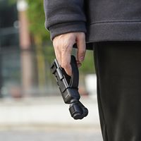 Kit de poignée multifonction avec cadre d'extension, protection de bord, sangle de maintien et extension griffe porte-accessoire pour DJI Osmo Pocket 4/3 pour la prise de vue de vlogs