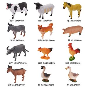Figuras de Ovejas de PVC de Color Personalizado, Animales de Granja Realistas, Juguetes Educativos para Niños, Manualidades de Plástico, Juego de Figuras de Ovejas para Niños - Product Image 2