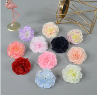 Vente en gros de tiges de carnations en soie modernes faites à la main, fleurs artificielles en vrac, décoration de mariage, de fête et d'événements, centres de table réutilisables
