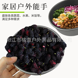 Gedao - Juego de Platos y Tazones de Titanio Puro para Exteriores, Tazones para Sopa de Titanio para Acampar, Tazones y Platos para Arroz Resistentes al Moho y a la Corrosión - Product Image 3