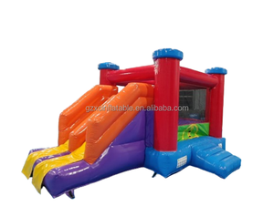Château sautant gonflable de haute qualité commercial avec la maison gonflable de rebond de glissière sèche avec la glissière combinée pour des enfants - Product Image 1