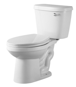 Conjunto de Vaso Sanitário Cerâmico Moderno de Duas Peças com Instalação Montada no Chão a Preço de Atacado - Product Image 1