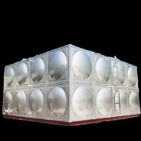 Réservoir d'eau en acier inoxydable pour toit, rectangulaire, antigel, type tour, vertical/horizontal, pour usage domestique, livraison gratuite, extérieur, vin