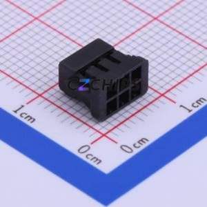 A2211H-2X03P Housing (Wire-to-Board / Wire-to-Wire) P=2mm Connector ( Jack Structure: 2x3P )( Pitch: 2mm )( Row Spacing: 2mm ) - Product Image 1