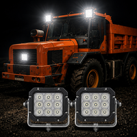 Lámpara de Trabajo LED Impermeable IP69K de 90W 7200LM Resistente a la Corrosión - Prueba de Pulverización Salina ISO 9227 para Minería