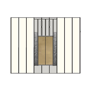 <span class=keywords><strong>Chauffage</strong></span> d'appoint mural en céramique et aluminium, 2000 W, avec minuterie numérique programmable, affichage LCD noir, bouton tactile, <span class=keywords><strong>chauffage</strong></span> inertiel - Product Image 4