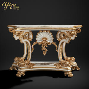 Yips ชุด LD-2004-1852สไตล์ยุโรปวาดด้วยมือลายทองคำเปลวโต๊ะคอนโซลแบบยุโรปคลาสสิก - Product Image 2